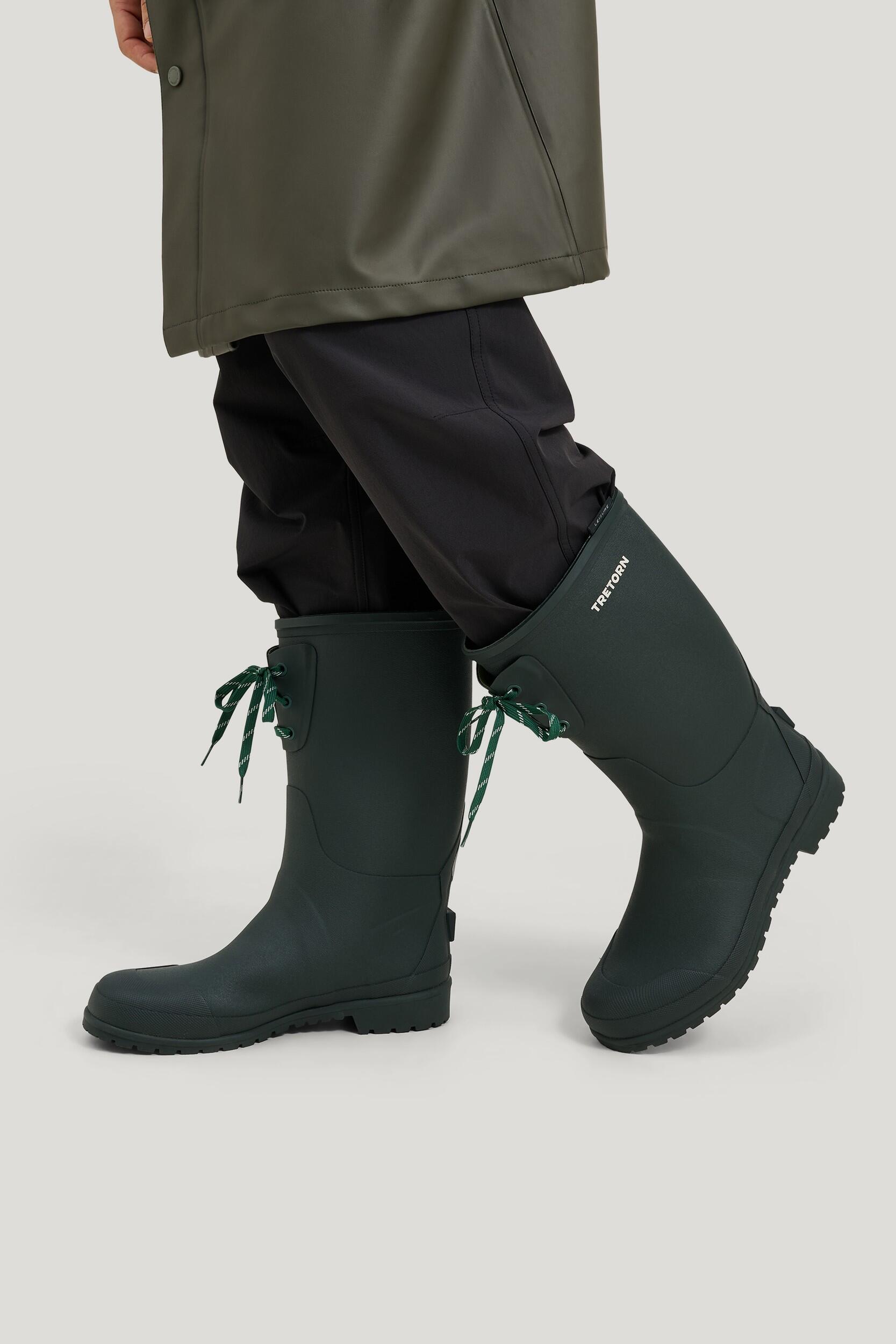 Bottes en caoutchouc de Randonnée Imperméables STRONG S Vert 6/7