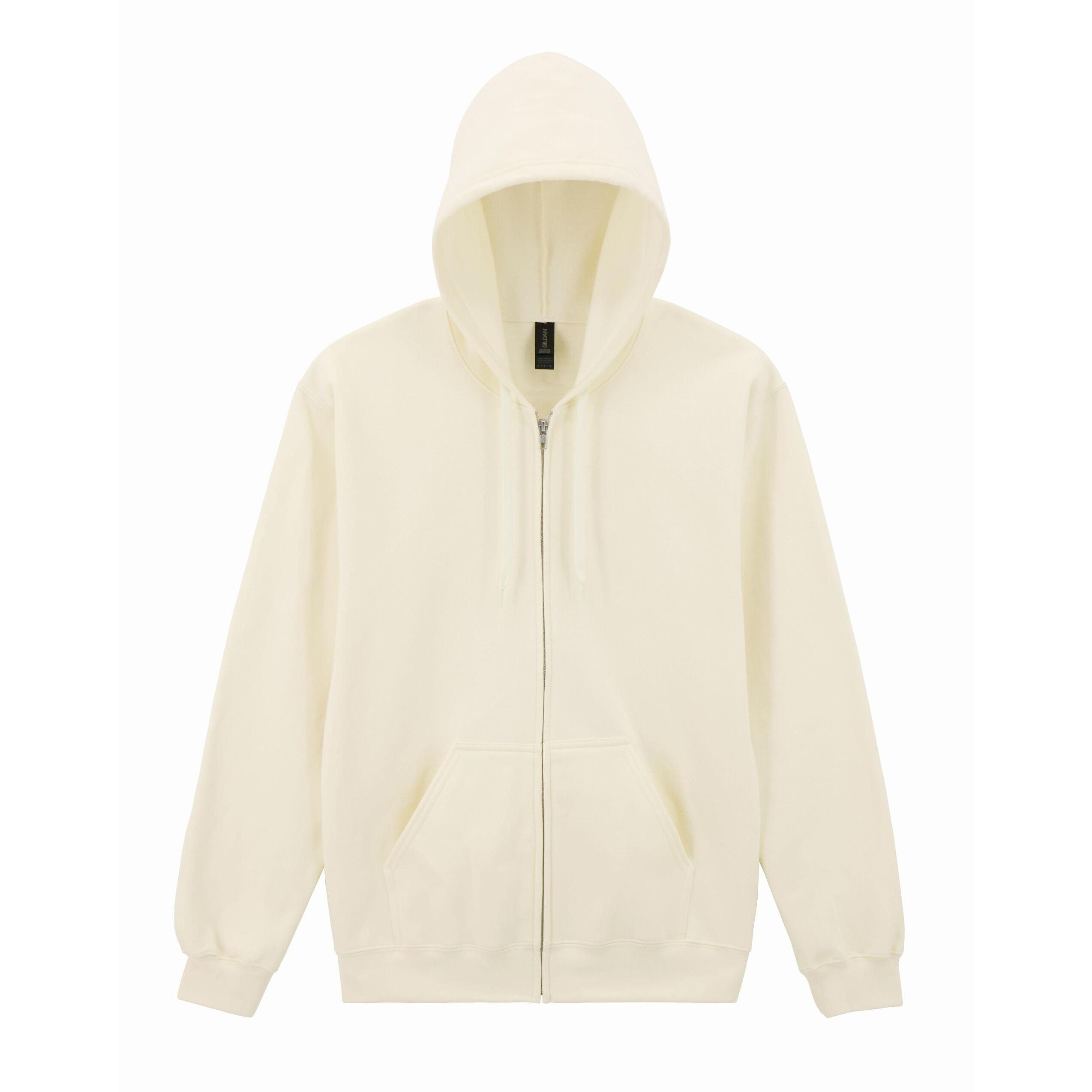 Gildan Unisex Adult Softstyle Fleece Midweight Full Zip Hoodie