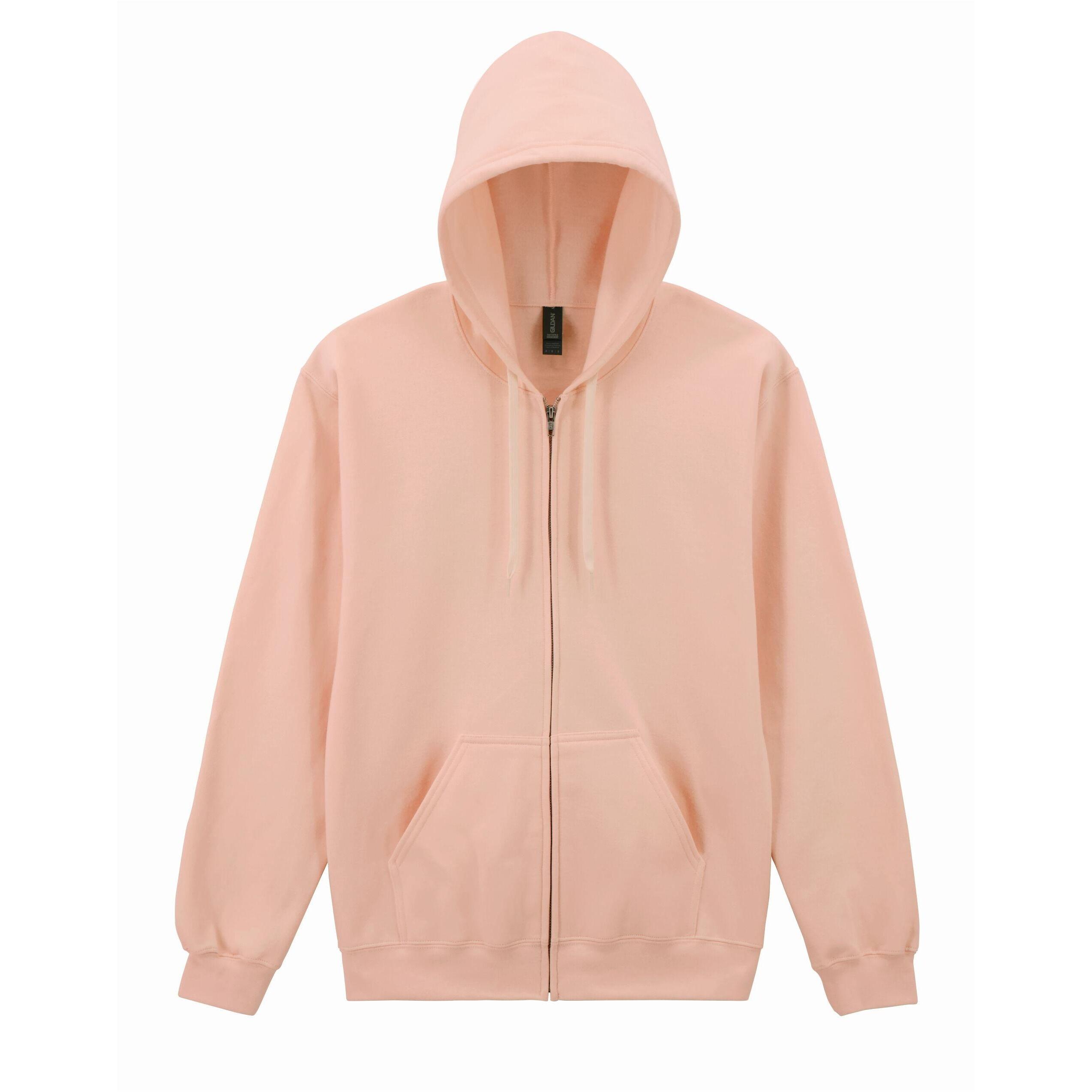 Gildan Unisex Adult Softstyle Fleece Midweight Full Zip Hoodie