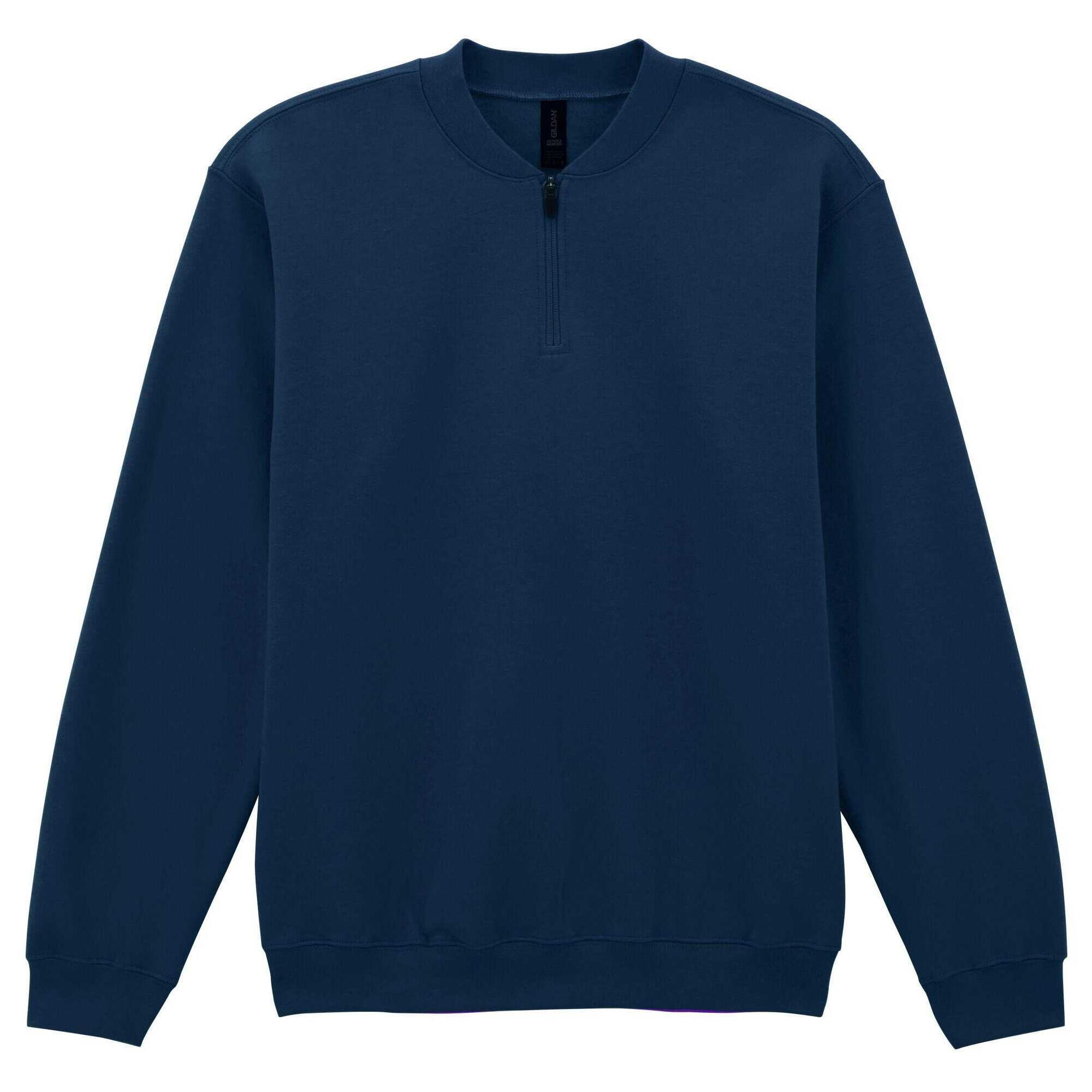 Gildan Unisex Adult Softstyle Midweight Quarter Zip Sweatshirt