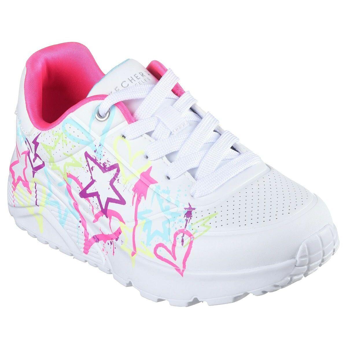 Chaussures Fille Skechers 310391L Blanc Blanc Skechers 2/7