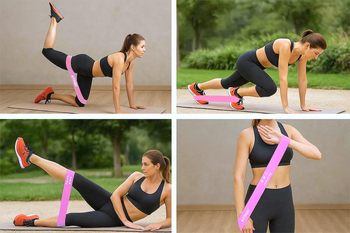 Elastici Fitness e Palestra - Fasce di Resistenza per Allenamento e Ginnastica 3/5