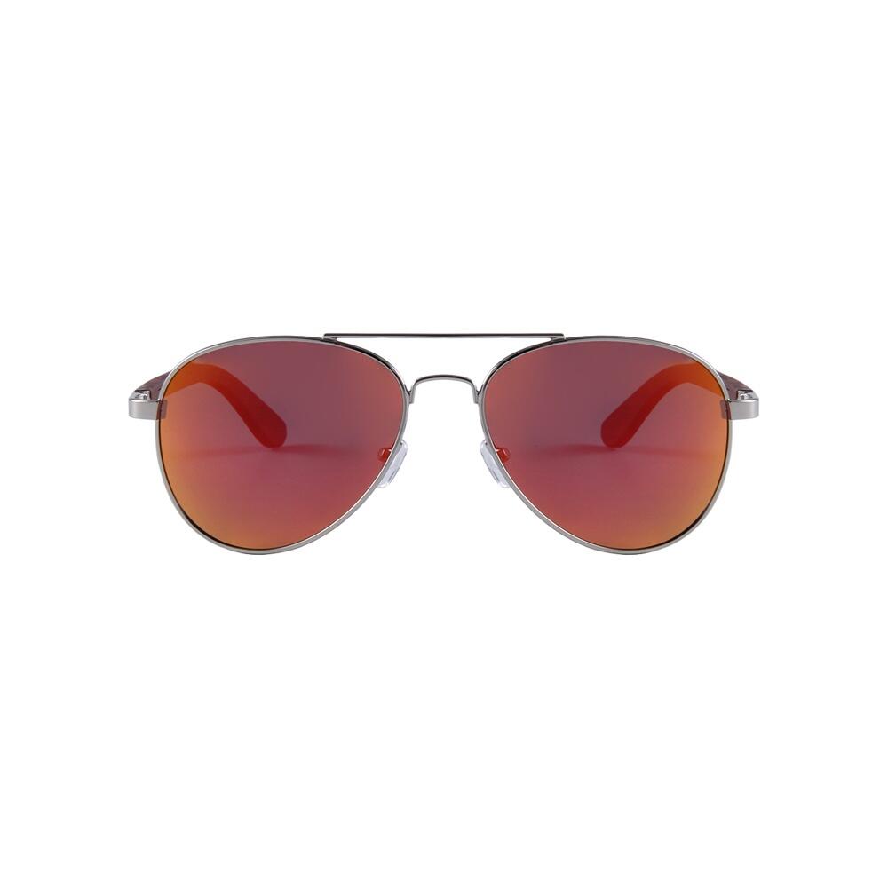 Lunettes de Soleil Feler 1705M-5 - RED Polarisées en Bois Unisexe 54 mm 2/4
