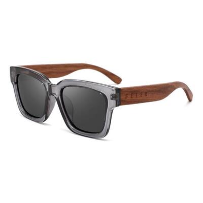 Zonnebril van hout feler 2535-1 unisex, maat 51 mm