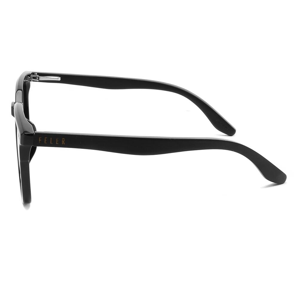 Lunettes de soleil en bois Feler 2607P-1 unisexe, taille 54 mm 3/4