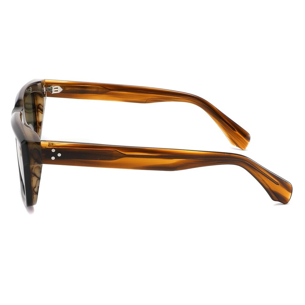 Lunettes de Soleil Feler 8607-11 Polarisées en Acétate Unisexe 52 mm 3/4
