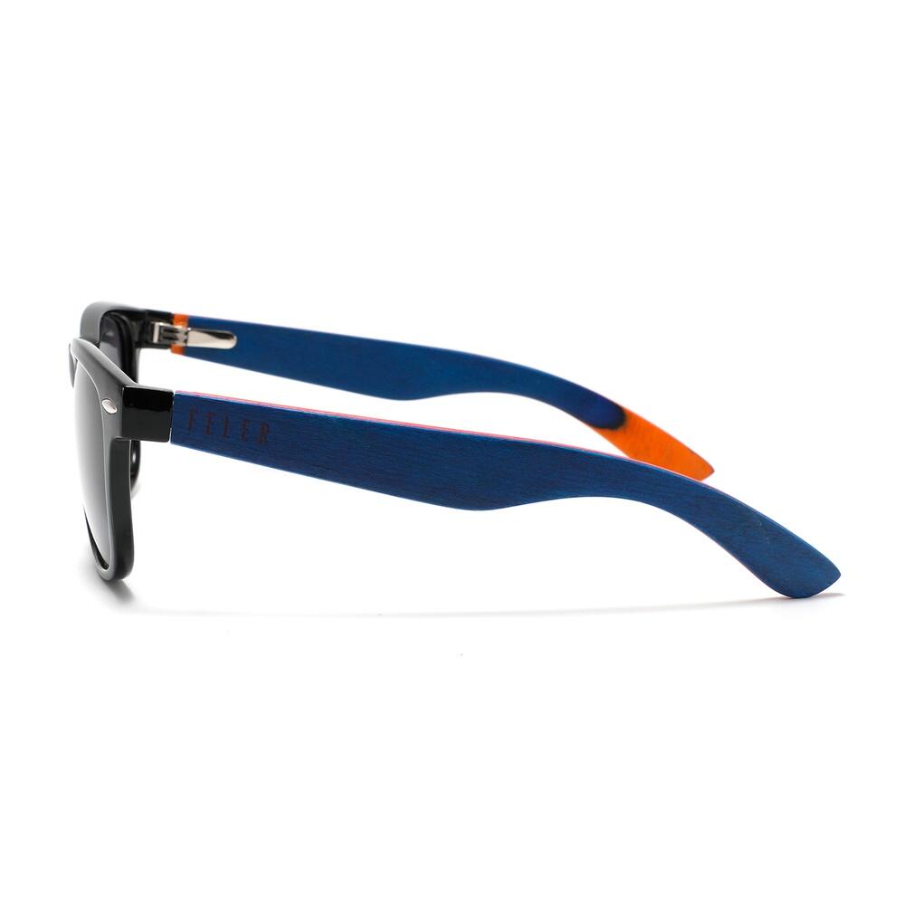 Gafas de Sol de Madera Feler 2501-8 Unisex Talla 52 mm 3/4