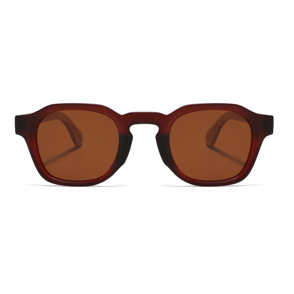 Lunettes de soleil en bois Feler 2600-2 unisexe, taille 45 mm 2/4