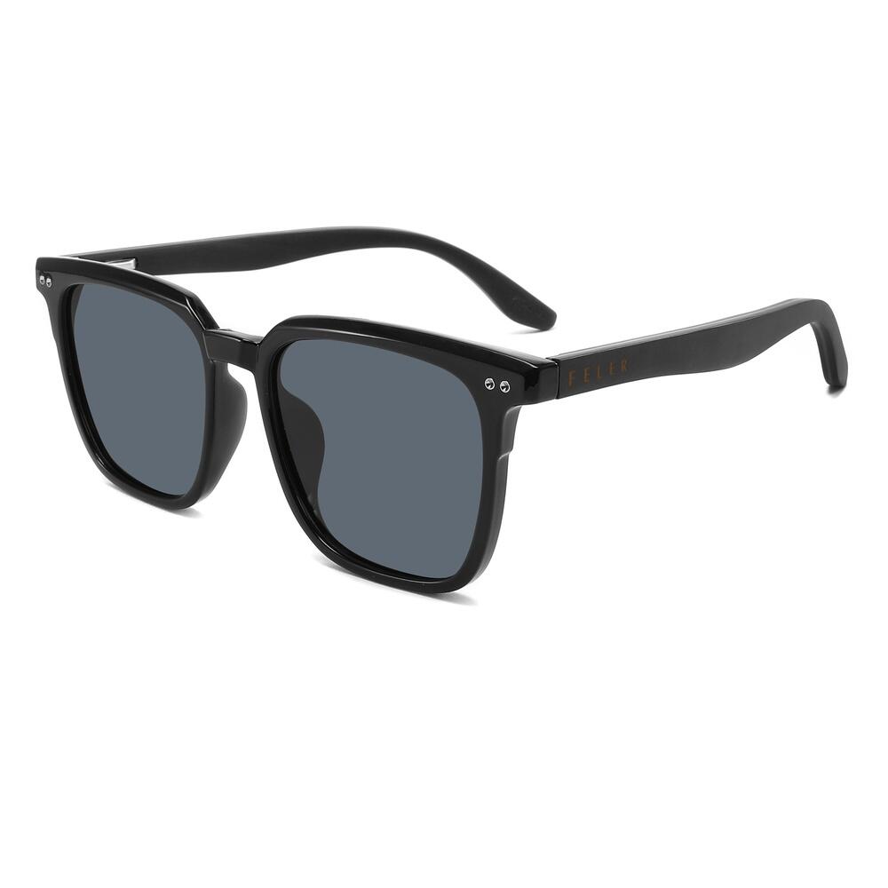 Sunglasses Feler 2607P-1 Polarized Wood Unisex 54 mm