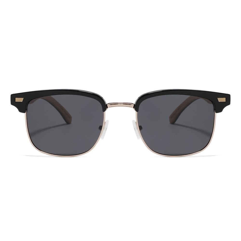 Lunettes de soleil en bois Feler 2598-1 unisexe, taille 51 mm 2/4