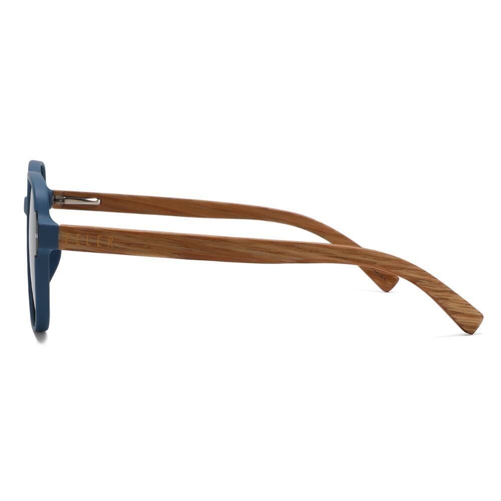 Lunettes de soleil en bois Feler 2604-4 femme, taille 54 mm 3/4