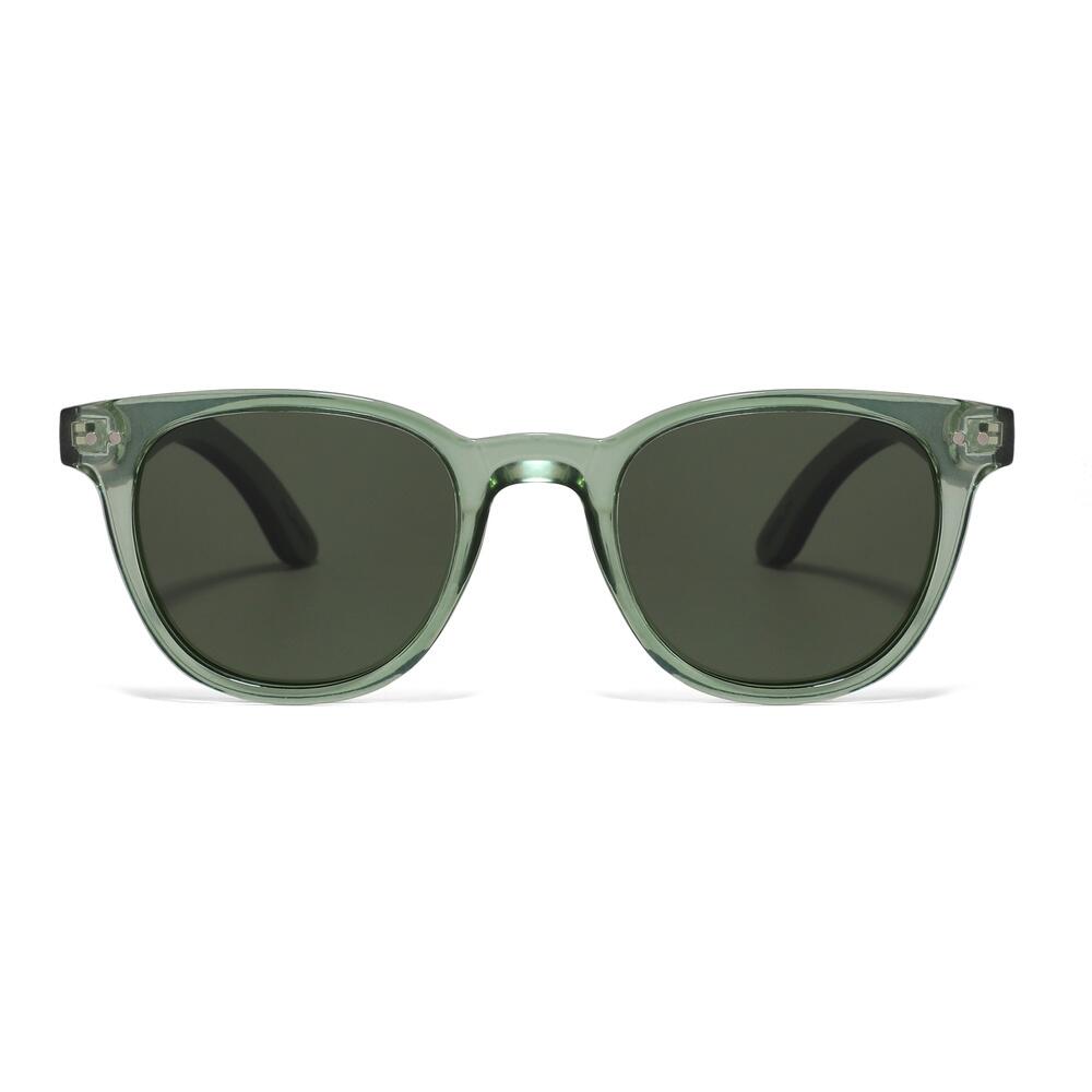 Lunettes de soleil en bois Feler 2556-3 unisexe, taille 48mm 2/5