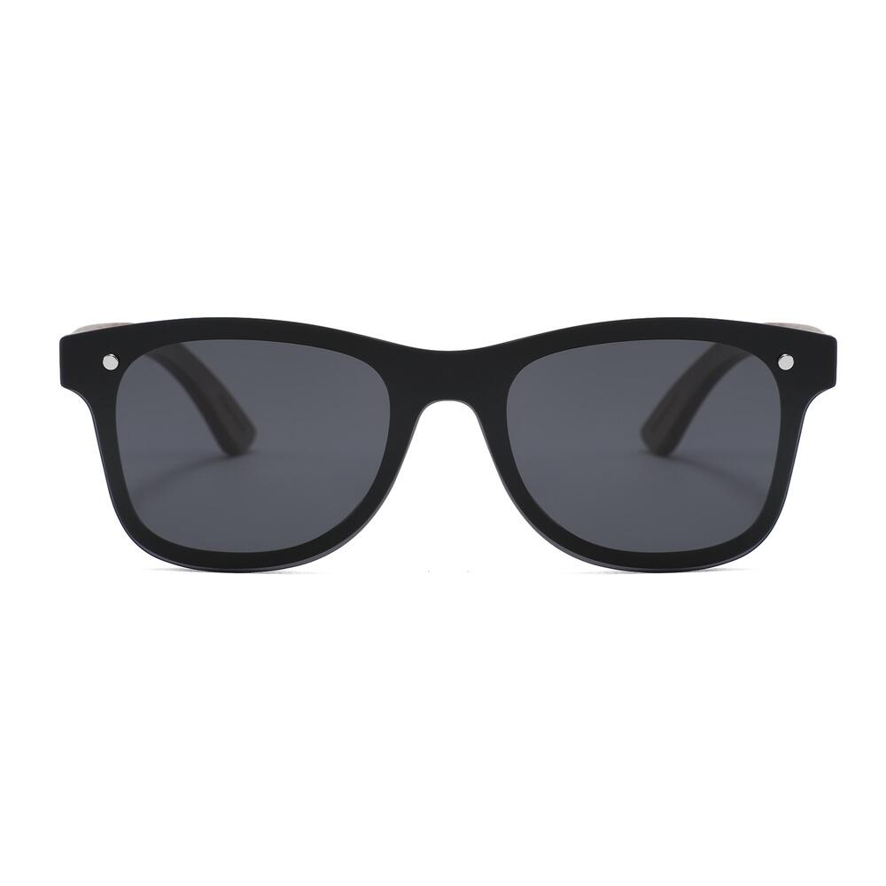 Lunettes de Soleil Feler 1504-15 Polarisées en Bois Unisexe 55 mm 2/4