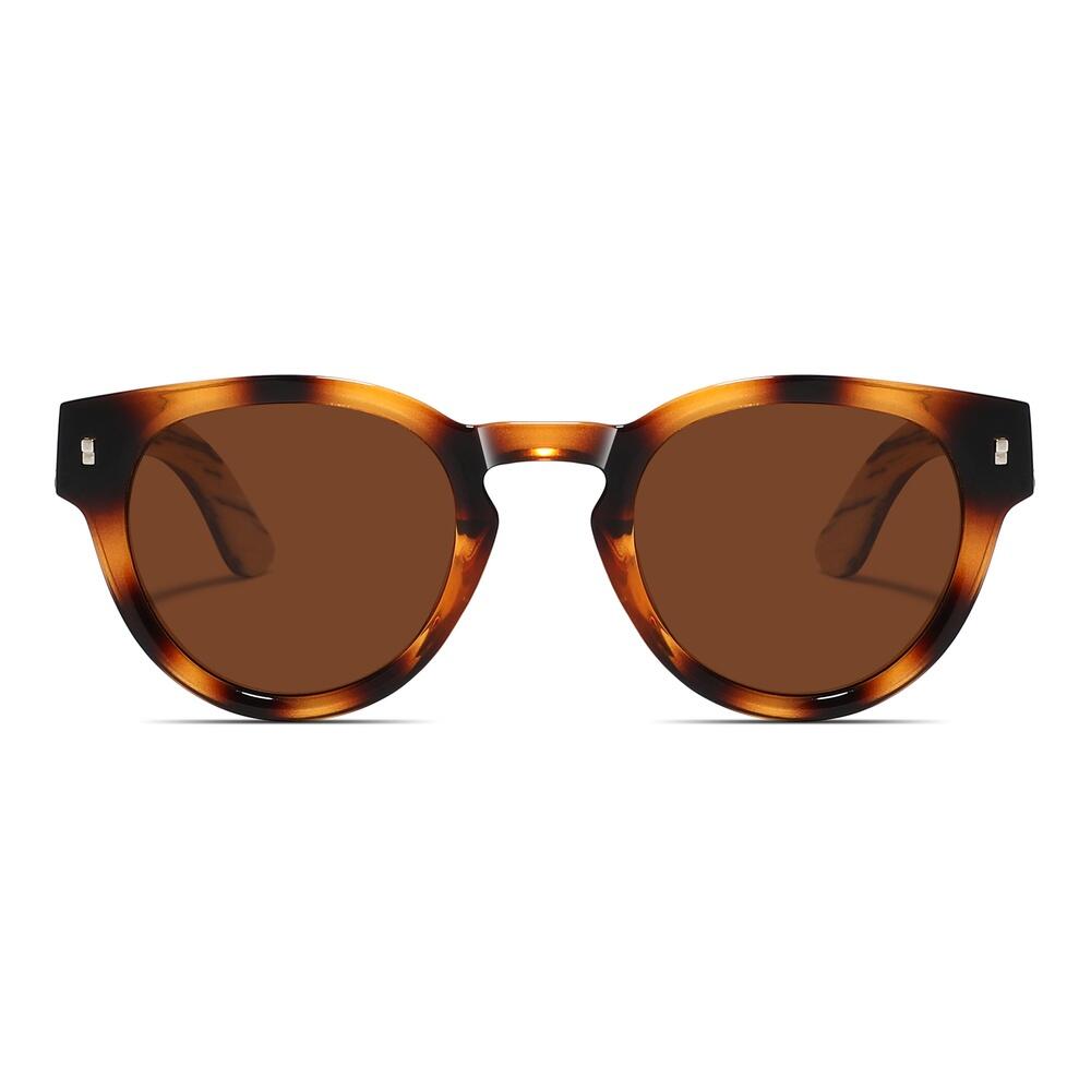 Lunettes de soleil en bois Feler 2561P-7 unisexe, taille 47 mm 2/4