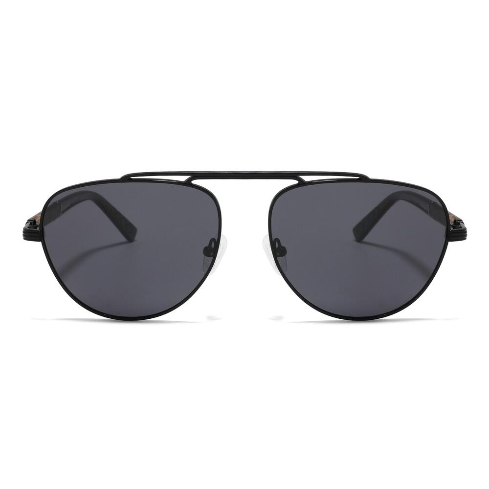 Lunettes de soleil en bois Feler 2712-1 unisexe, taille 58 mm 2/4