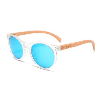 Holz-Sonnenbrille unisex Feler 1522M-4, Größe 48 mm