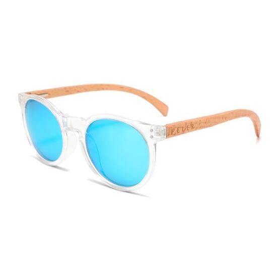 Holz-Sonnenbrille unisex Feler 1522M-4, Größe 48 mm