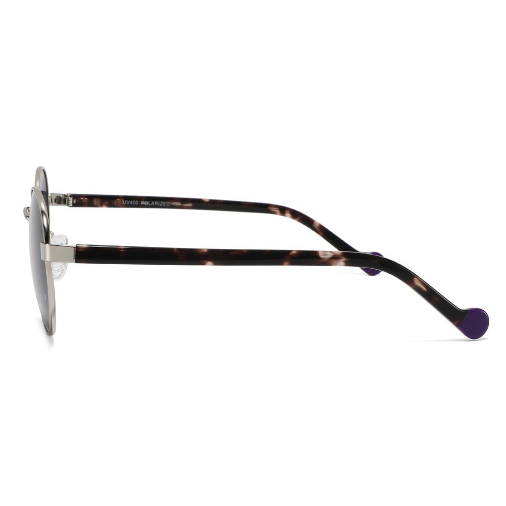Lunettes de Soleil Feler 8519-4 Polarisées en Métal Unisexe 52 mm 3/4