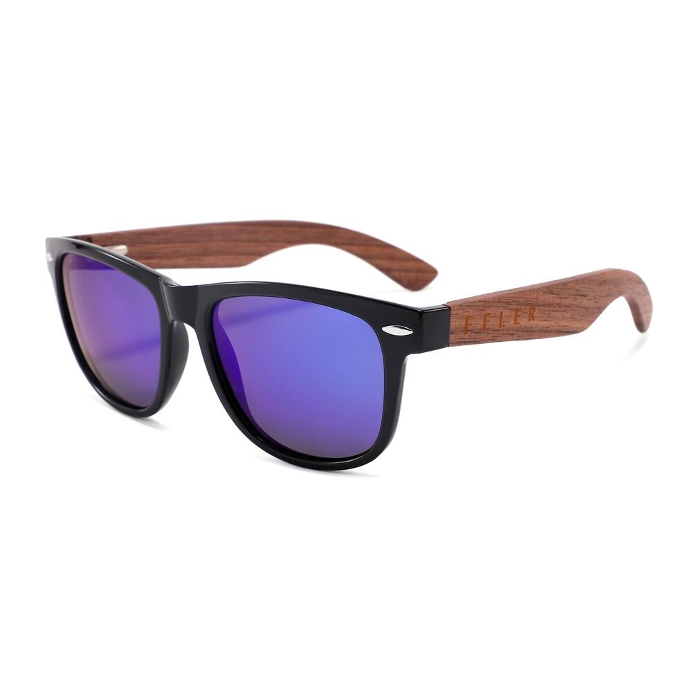 Sunglasses Feler 2501M-3 Polarized Wood Unisex 52 mm