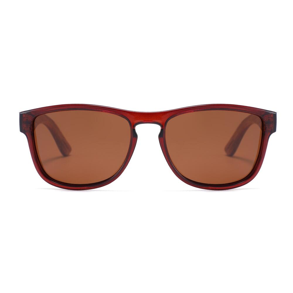 Lunettes de soleil en bois Feler 2512-2 unisexe, taille 52 mm 2/4