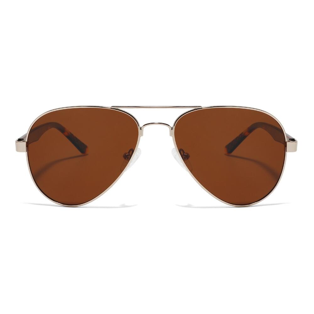 Zonnebril van metaal Feler 9513-2 unisex, maat 57 mm 2/4