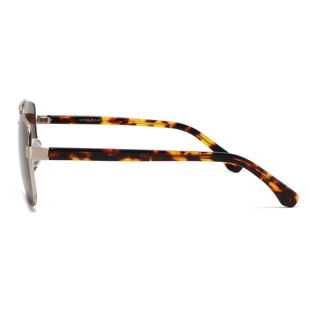 Lunettes de soleil en métal Feler 9515-7 unisexe, taille 55 mm 3/4