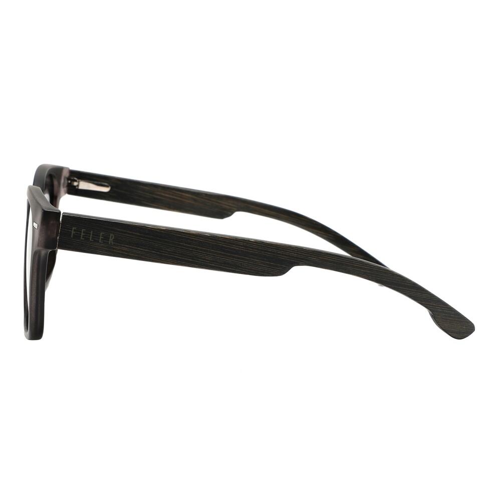 Lunettes de Soleil Feler 1601P-19 Polarisées en Bois Unisexe 52 mm 3/4