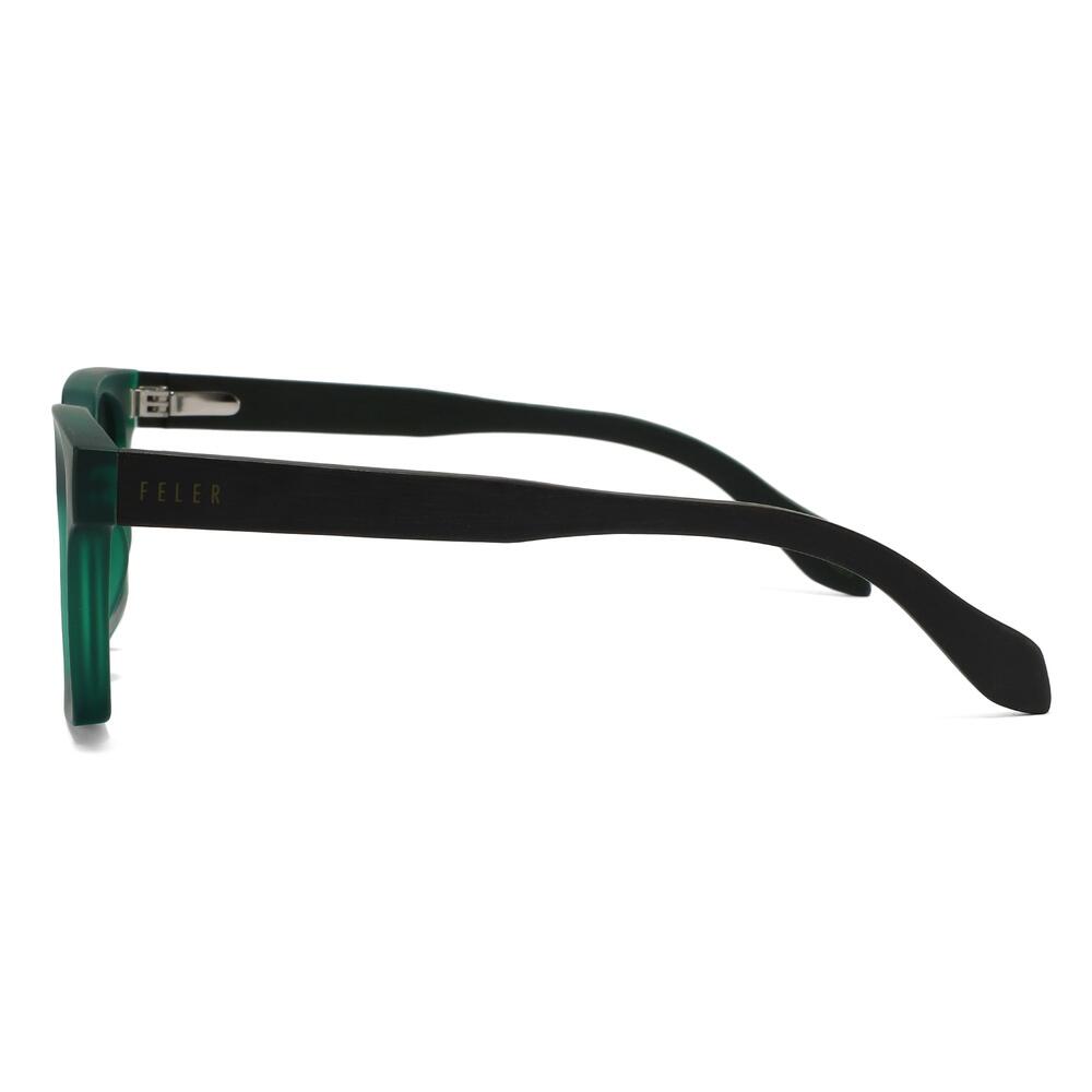 Lunettes de soleil en bois Feler 2592-3 unisexe, taille 47 mm 3/4