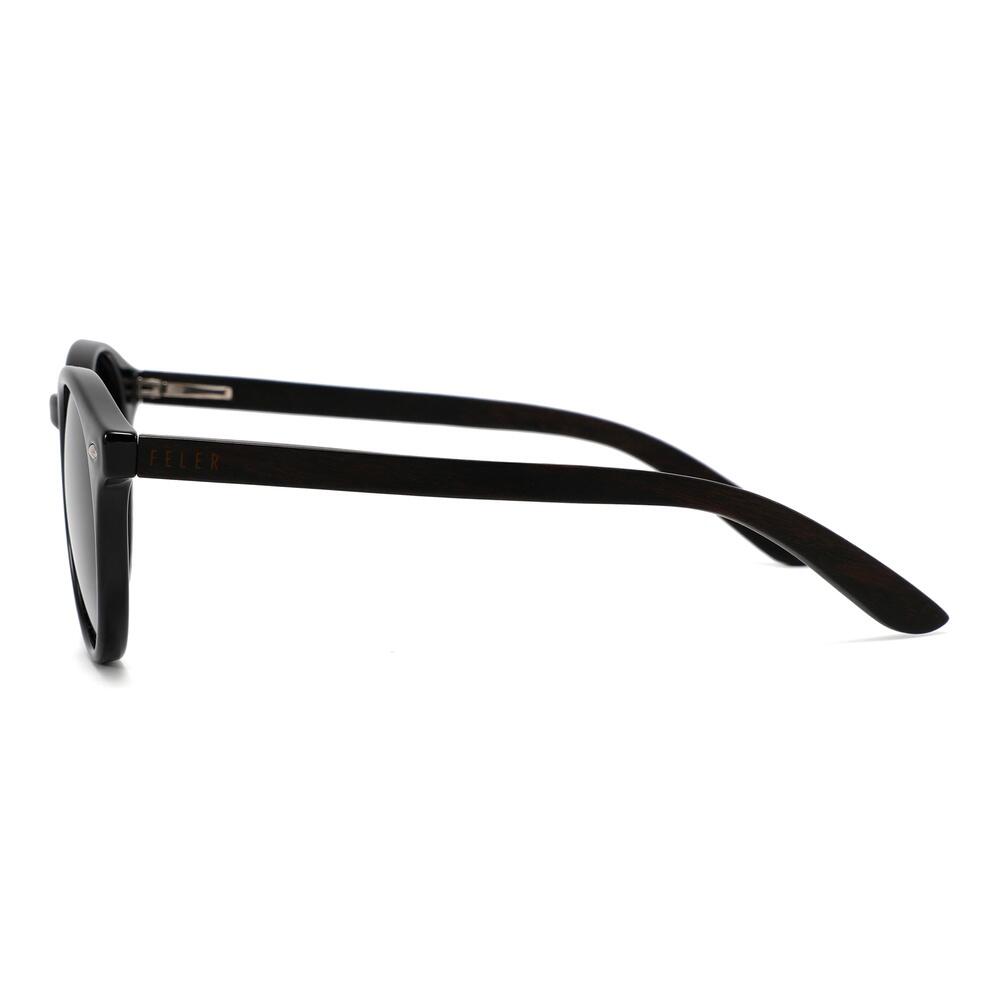 Lunettes de Soleil Feler 1537-1 Polarisées en Bois Unisexe 50 mm 3/4