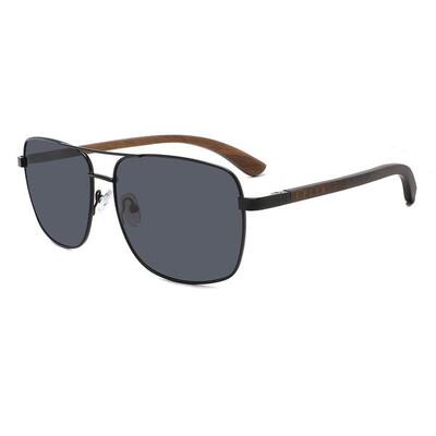 Zonnebril van hout feler 2706-1 unisex, maat 62 mm