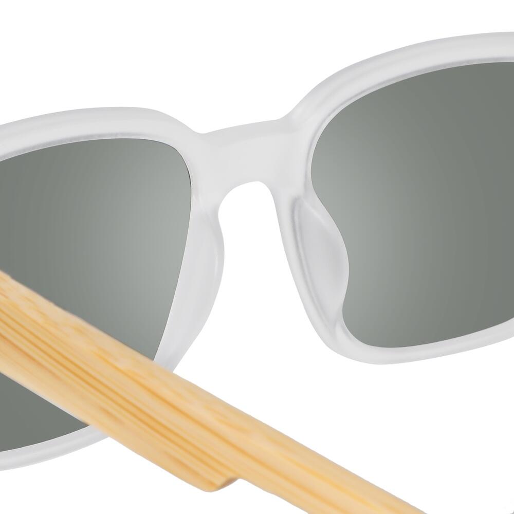 Lunettes de Soleil Feler 1601P M-2 Polarisées en Bois Unisexe 52mm 4/5