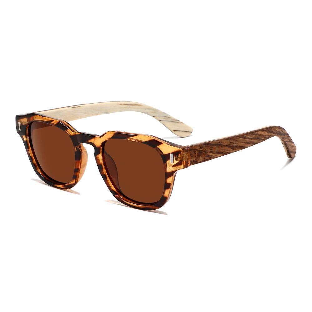 Sunglasses Feler 2559-2 Polarized Wood Unisex 47 mm