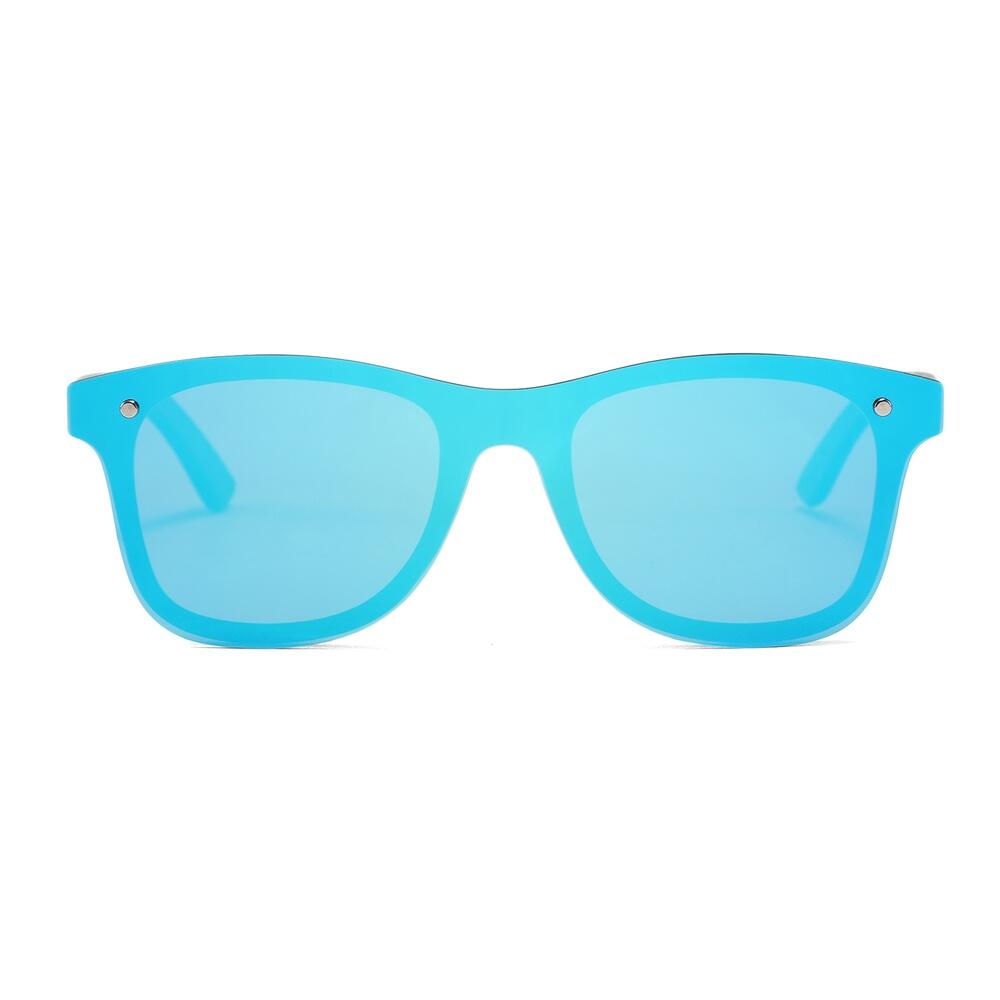 Lunettes de soleil en bois Feler 2504M-4 unisexe, taille 55 mm 2/4