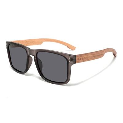Zonnebril van hout feler 2602p-19 unisex, maat 54 mm