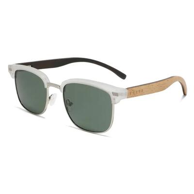 Zonnebril van hout feler 2598-11 unisex, maat 51 mm