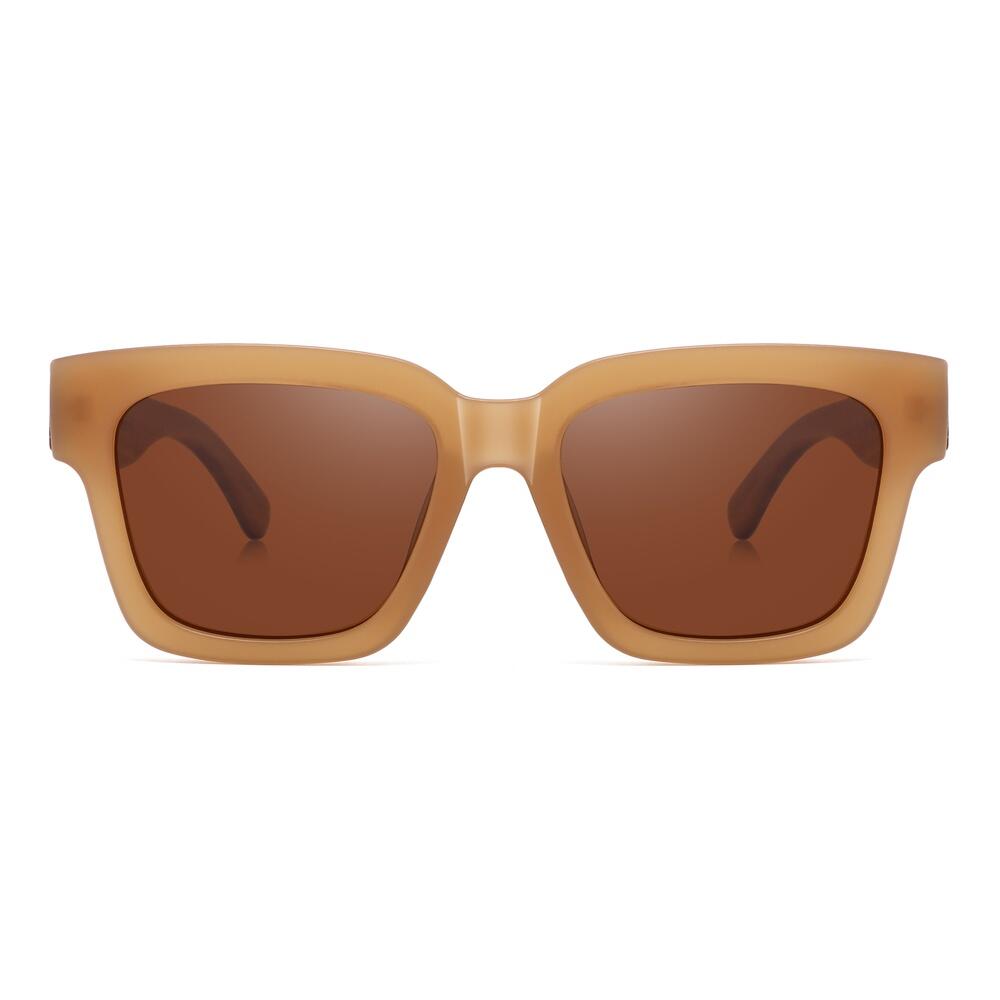 Lunettes de soleil en bois Feler 2535-2 unisexe, taille 51 mm 2/4