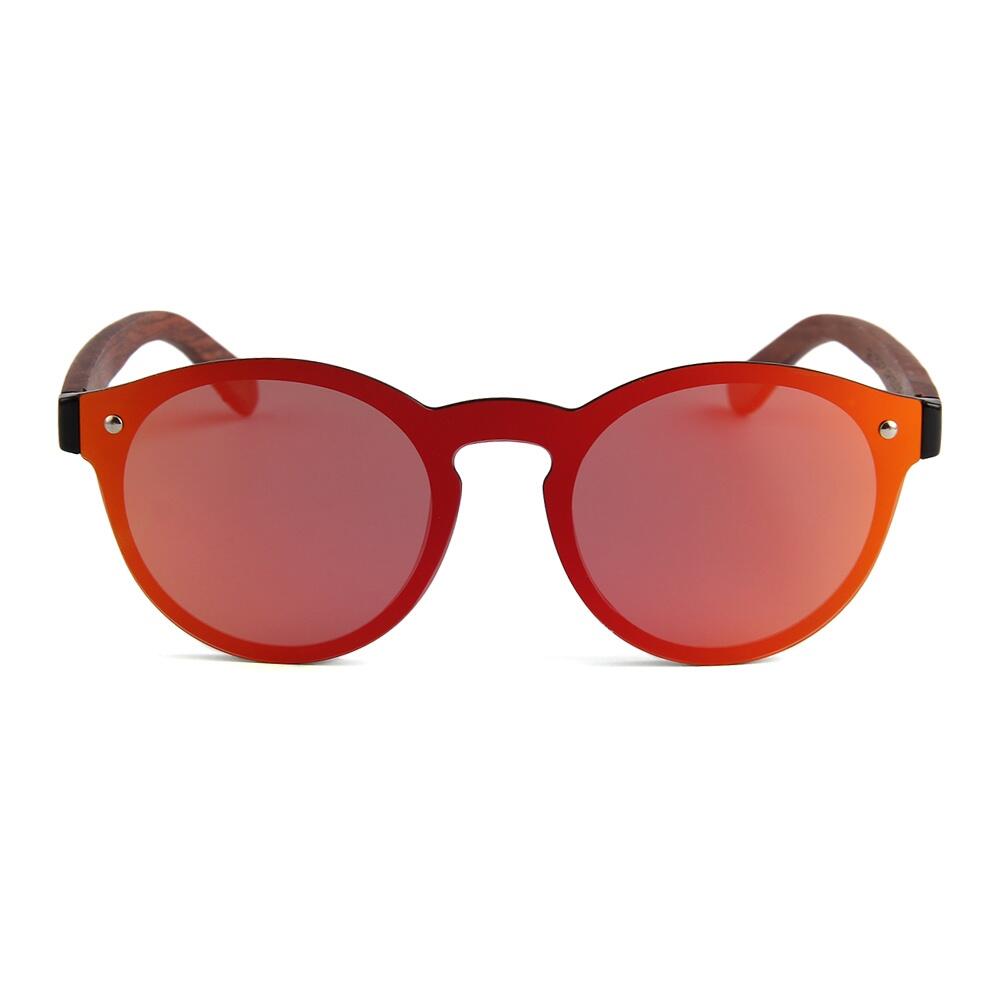 Zonnebril van hout Feler 2502M-5 unisex, maat 52 mm 2/4