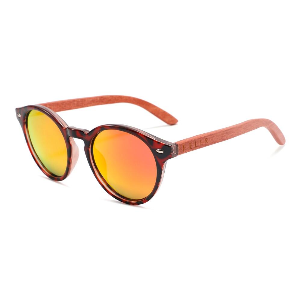Sunglasses Feler 2537M-5 Polarized Wood Unisex 50 mm