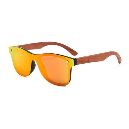 Holz-Sonnenbrille unisex Feler 1504-1, Größe 55 mm