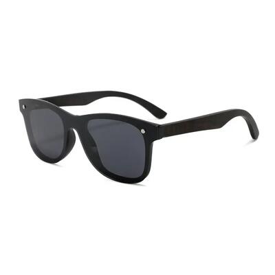 Zonnebril van hout feler 2504m-1 unisex, maat 55 mm