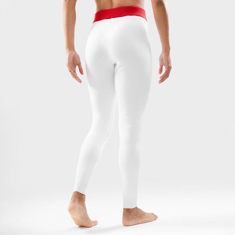 Pantalón punto mujer Innsbruck-W White Blanco 6/7
