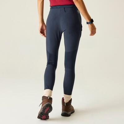 Legging Dames Vochtregulerend Strak Zittend Voor Hiking 2/6