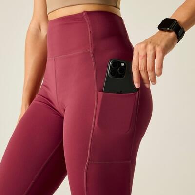 Legging Hiking Dames Hoge Taille Fitted Design 5/7