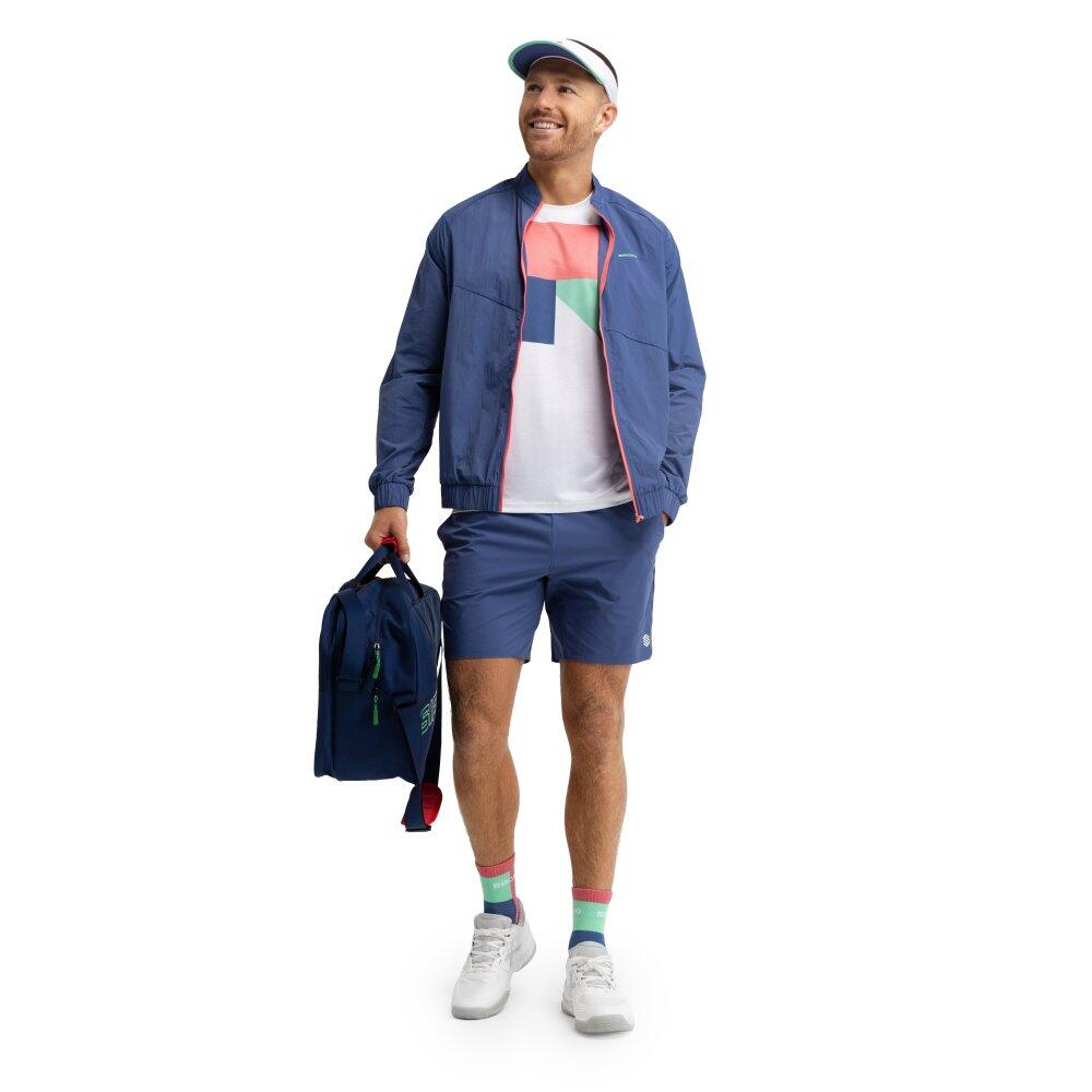 Herren Padel -shorts Prism Blue Blau 3/7