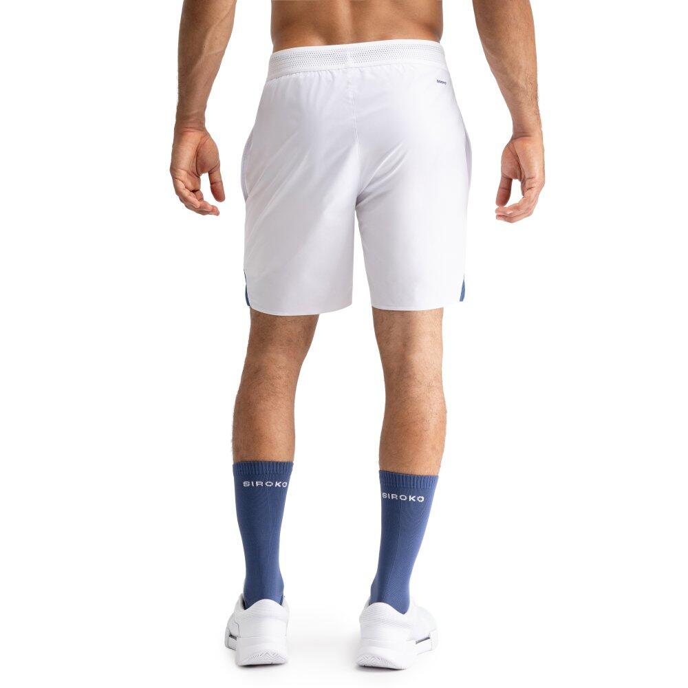 Pantalón corto tenis hombre Velozix White Blanco 2/6