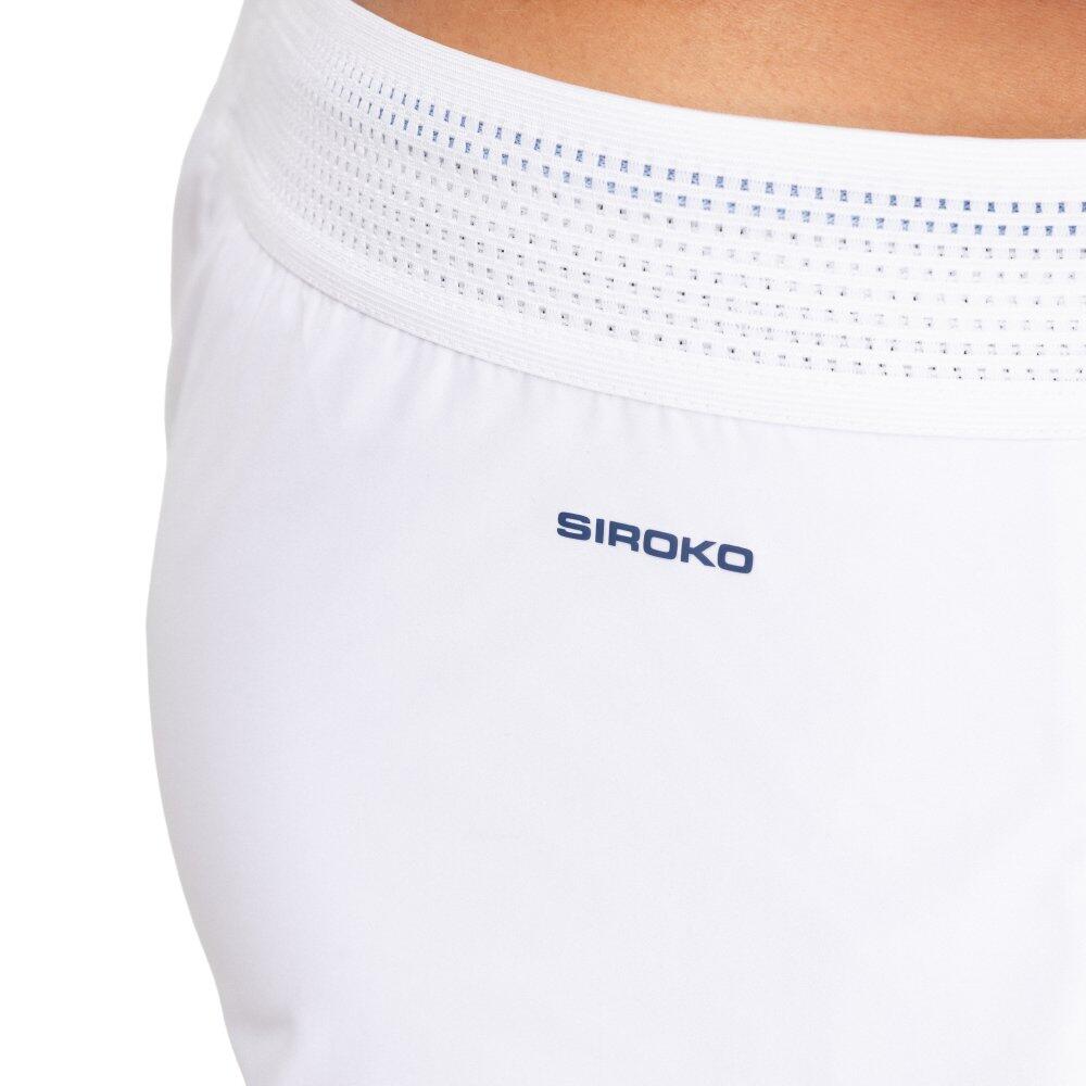 Pantalón corto tenis hombre Velozix White Blanco 5/6