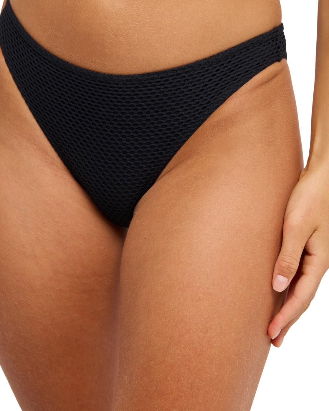 Braguita de bikini de cobertura media ROXY ISLAND MODERATE Negro Mujer 4/4