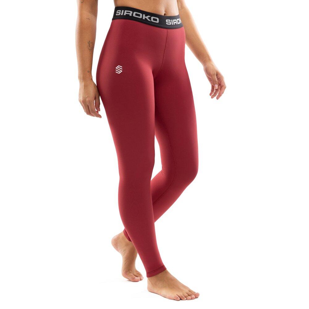 Siroko - Pantalon Sous-vêtement Thermique Femme Sports D'Hiver Teine-w Marron - Legging - Marron - Decathlon