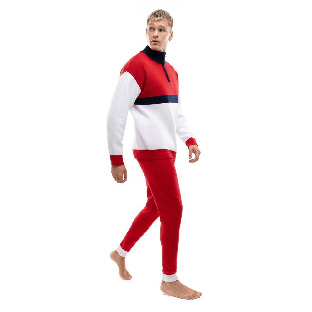 Pantalón punto hombre Innsbruck red Rojo 3/6