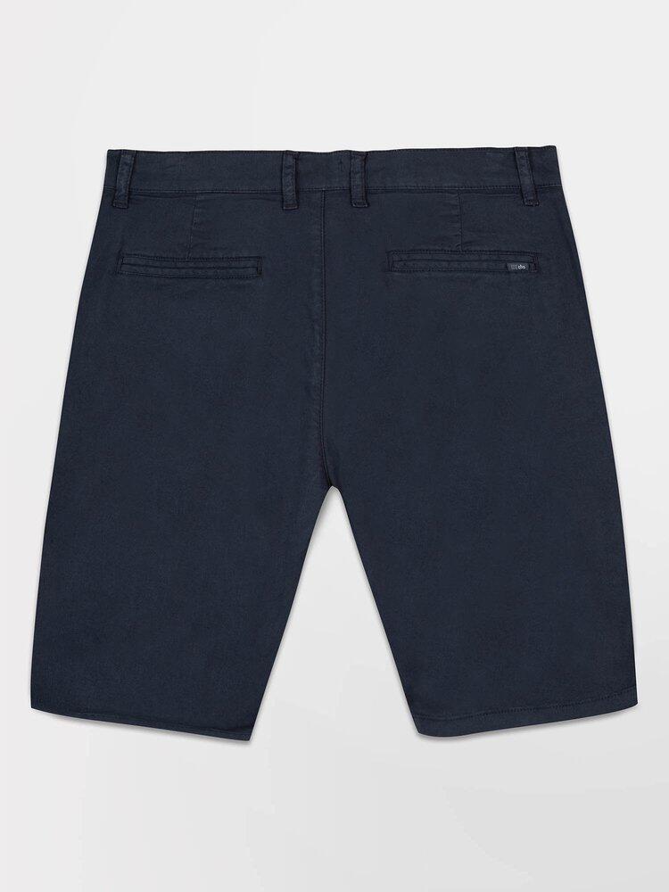 Bermuda homme ceinture droite avec passants ARTURBER Navy 2/2